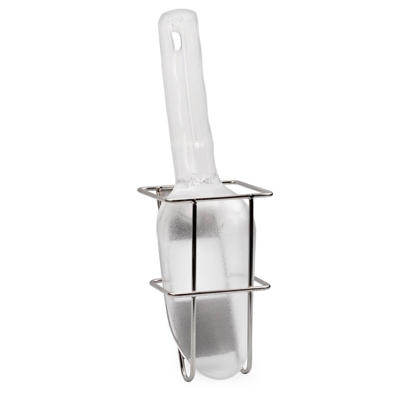 Darware Ice Maker Scoop w/Holder (2-Piece Set); Scooper Accessory for Counter Top Ice Makers and Machines - Image 1